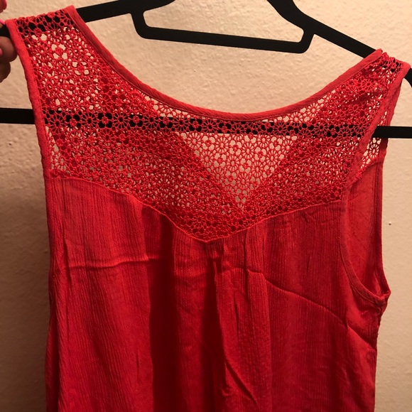 Coral Mini Dress - Picture 2 of 3